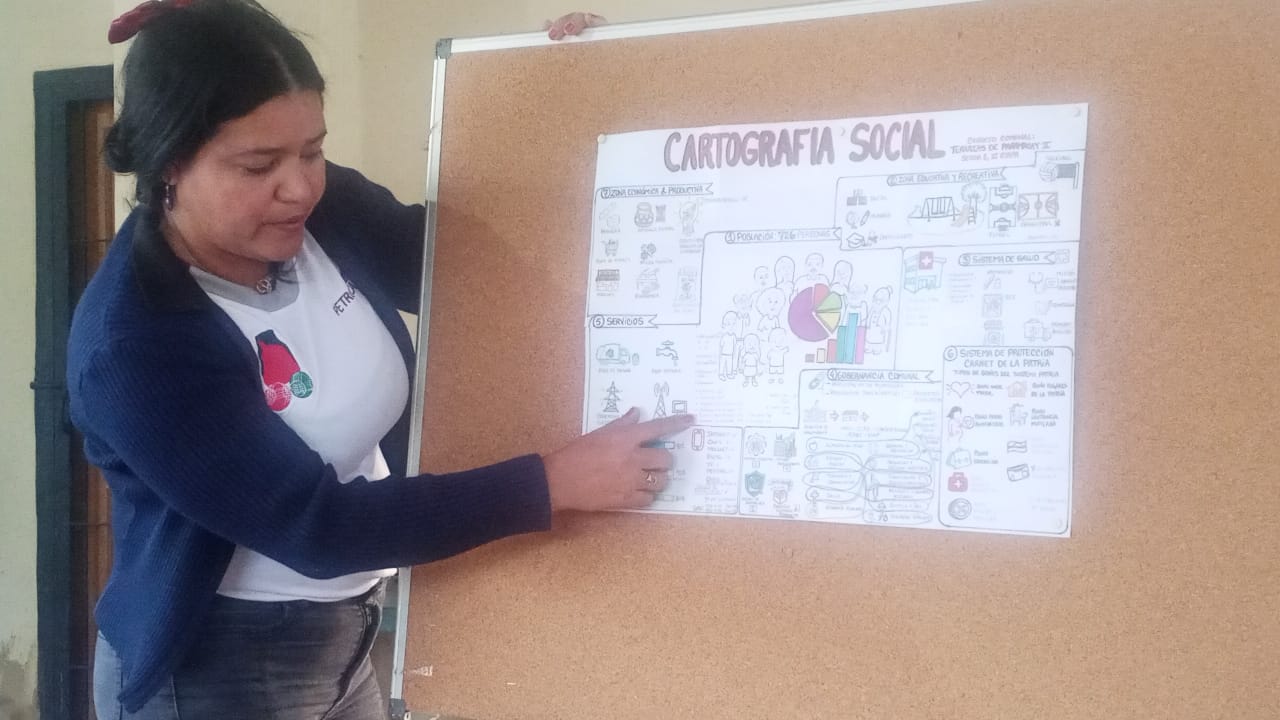 VOCERAS DEL CONSEJO COMUNAL TERRAZAS DE PARAMACAY II PRESENTARON LA AGENDA CONCRETA DE ACCIÓN